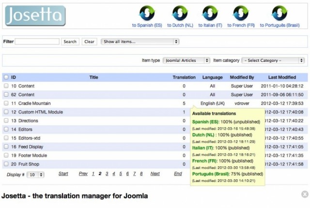 Migrare da Joomla 1.5 JoomFish con Josetta a Joomla 2.5